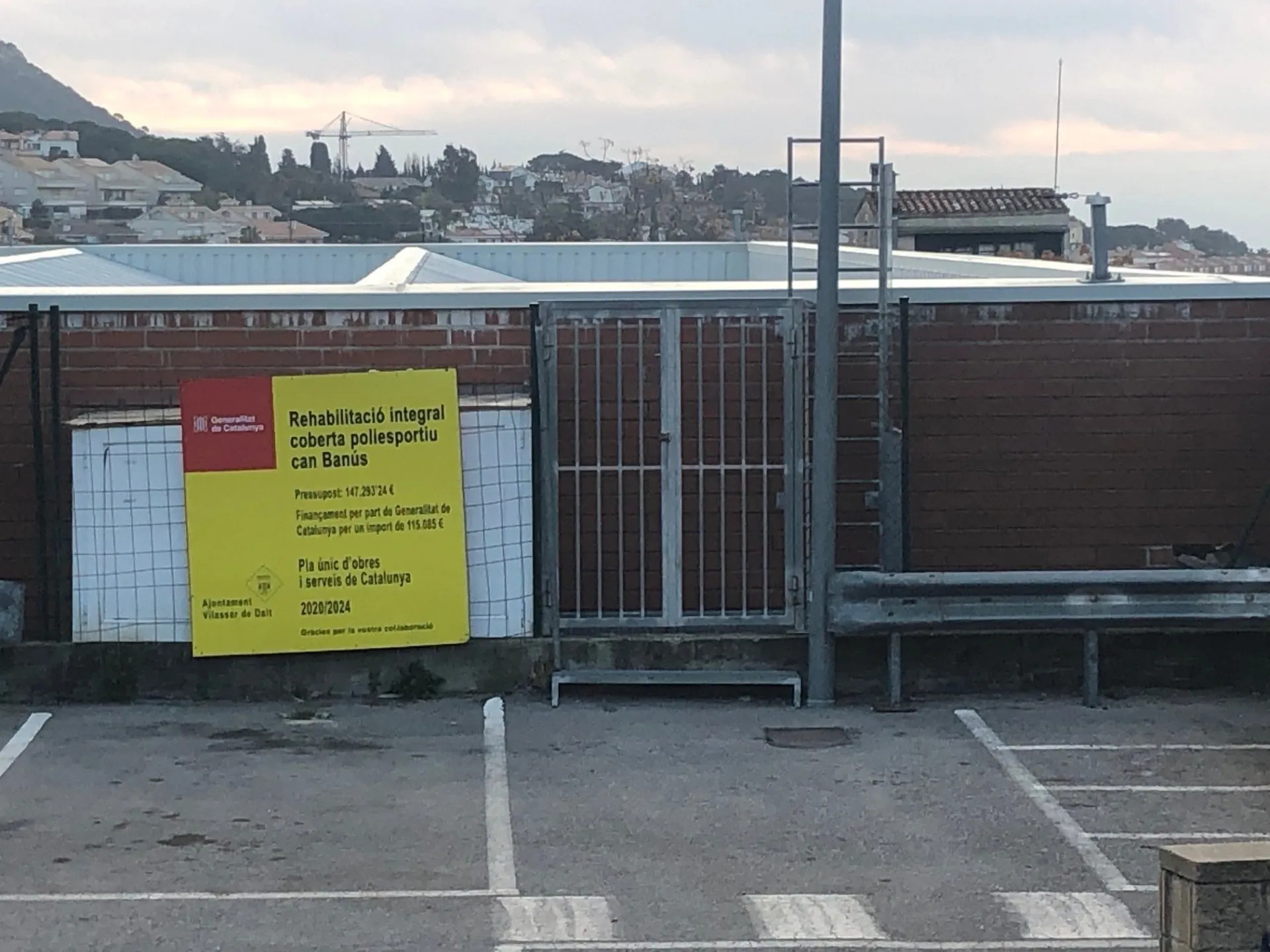 Reabilitació Integral de la coberta del poliesportiu de can Banús